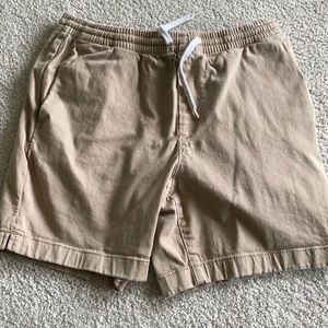 PacSun khaki drawstring shorts